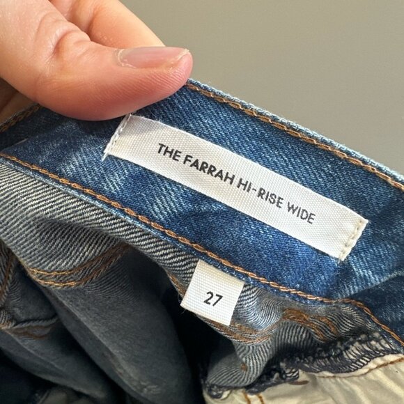 DENIM FORUM -The Farrah Hi-rise Cargo Jean - Picture 9 of 9